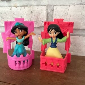 Mulan‎ & Jasmine McDonald’s Happy Meal Toy Princess 2021